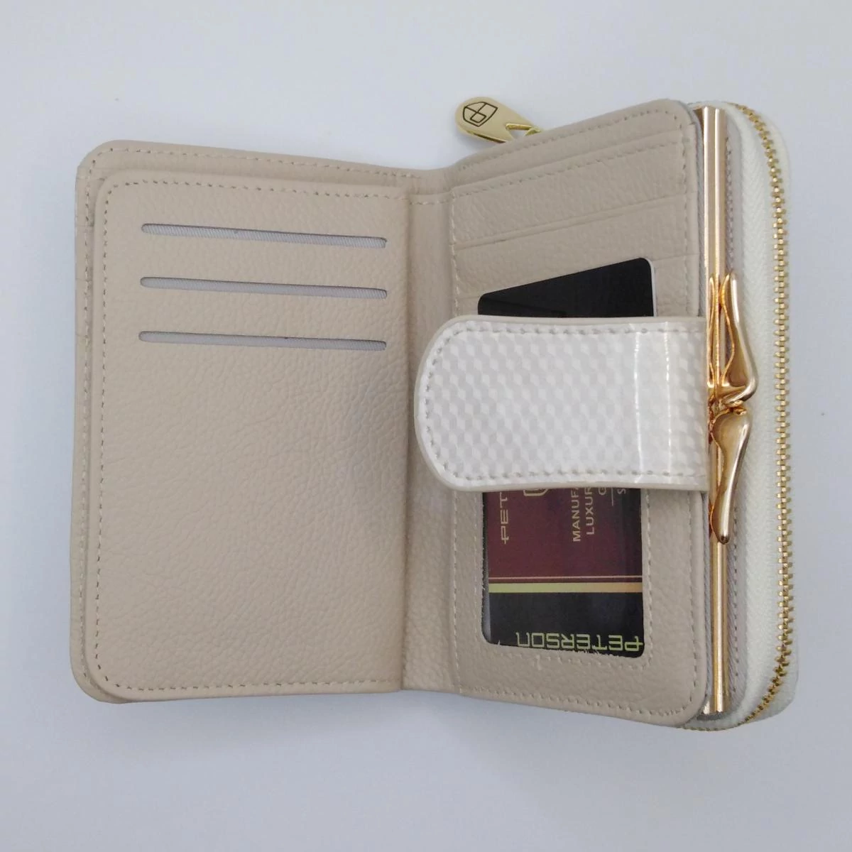 425214 Peterson pénztárca beige