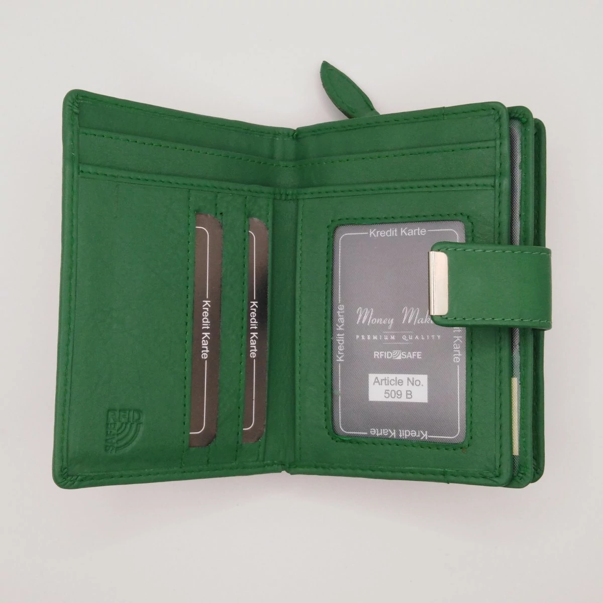 509B Money Maker  pénztárca zöld