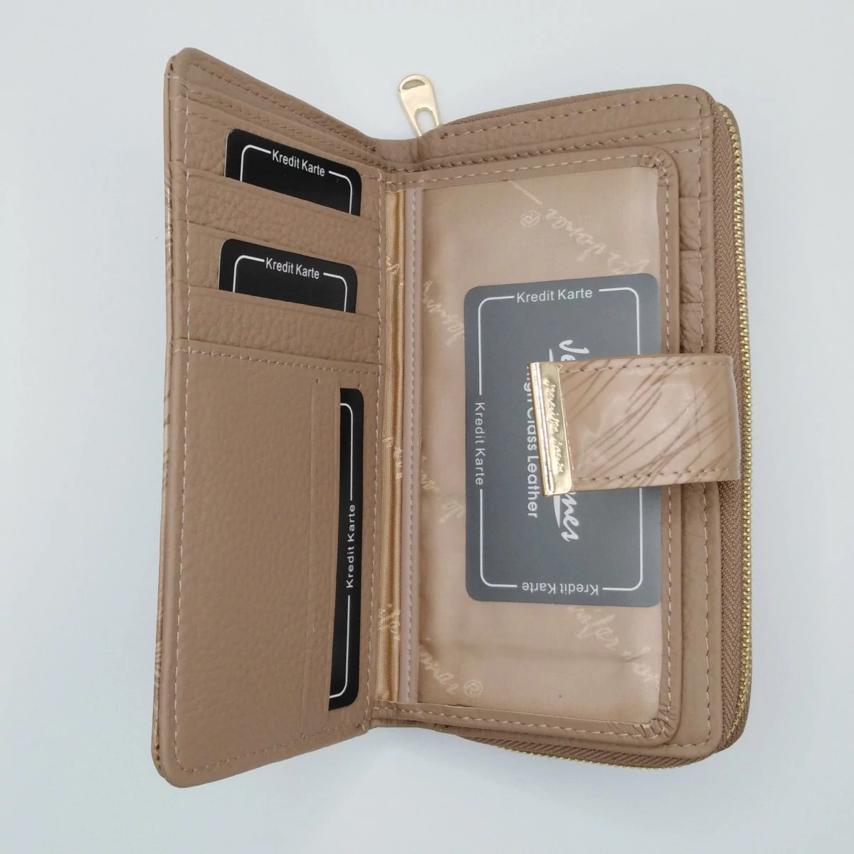 5280-11 Jennifer Jones pénztárca beige