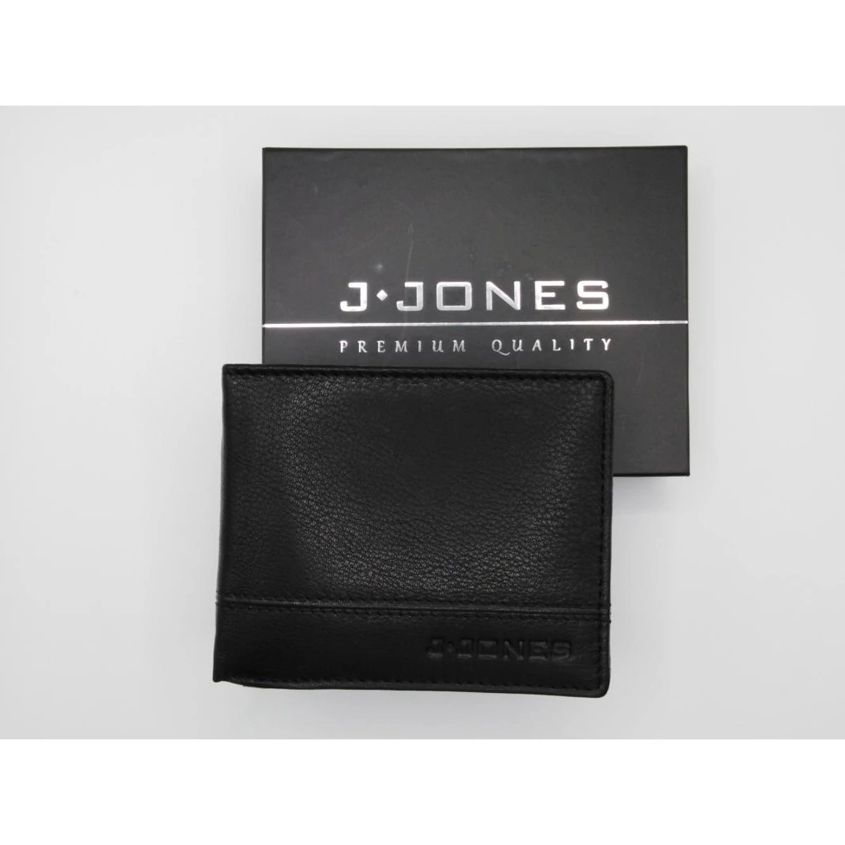 5313 J. Jones fekvő pénztárca  fekete 