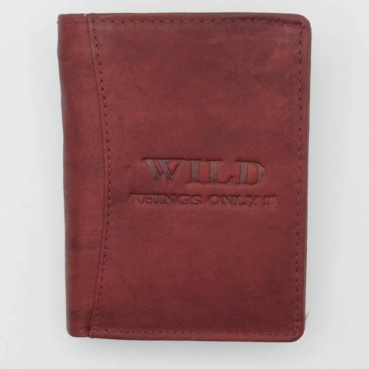5679 Wild Things álló pénztárca hátulzsebes barna