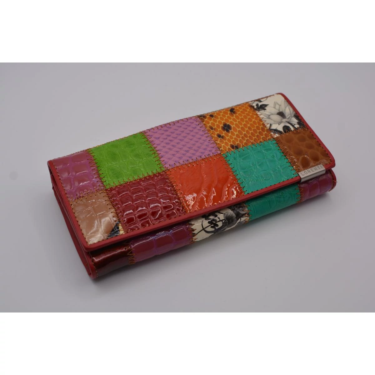 72401D Lorenti pénztárca belül keretes multicolor 