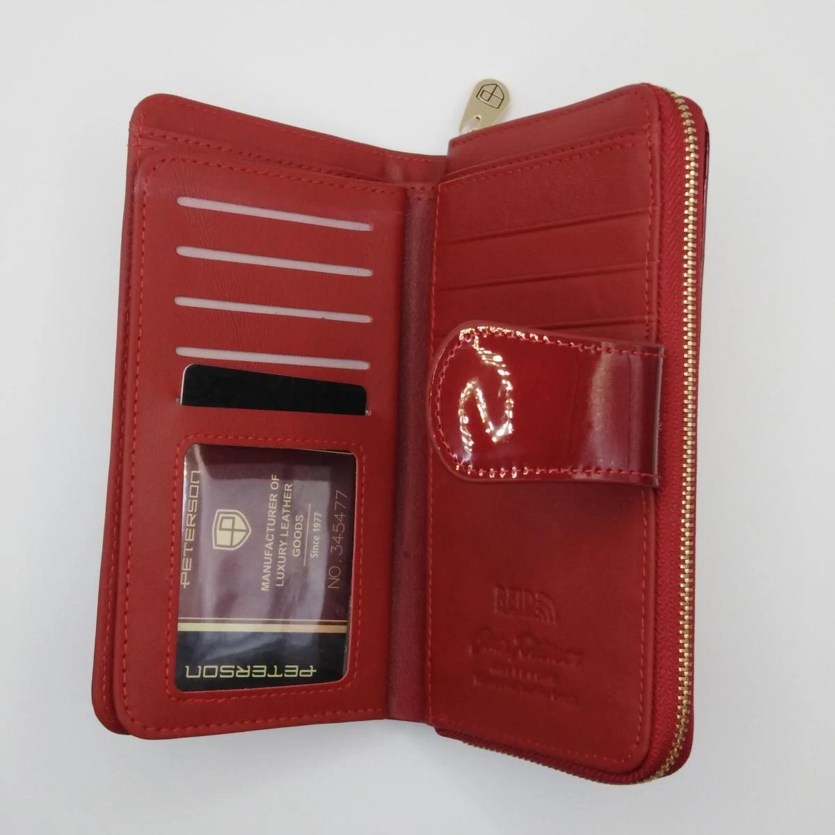 76116 Peterson pénztárca piros
