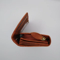 12132B Money Maker pénztárca cippes brifkó  cognac