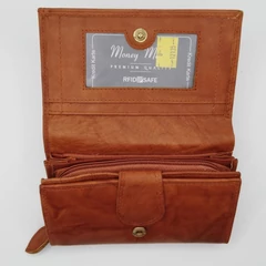 12135B Money Maker pénztárca cognac