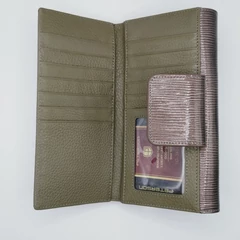 42100 Peterson pénztárca kívül kártyás szürke