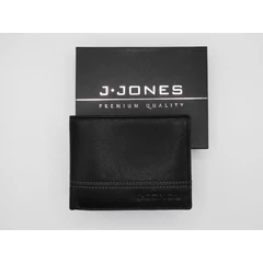 5316 J. Jones fekvő pénztárca  fekete / szürke 