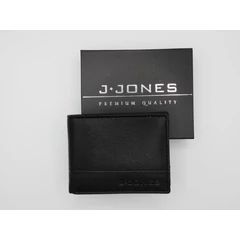 5317 J. Jones fekvő pénztárca  fekete 