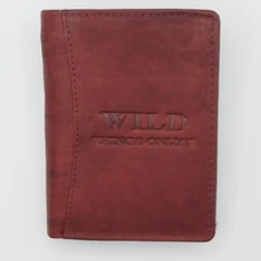 5679 Wild Things álló pénztárca hátulzsebes barna