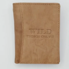 5679 Wild Things álló pénztárca hátulzsebes tan