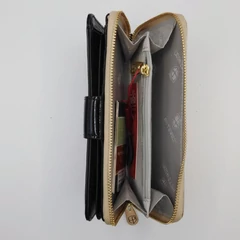 76116 Peterson pénztárca fekete arany