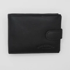994C Bag Street fekvő kapcsos pénztárca fekete
