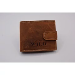 N0035L-CHM Always Wild kicsi pénztárca cognac