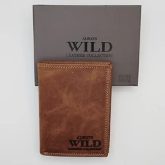 N4-CHM Always Wild pénztárca cognac