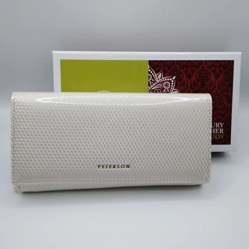 42100 Peterson pénztárca kívül kártyás beige