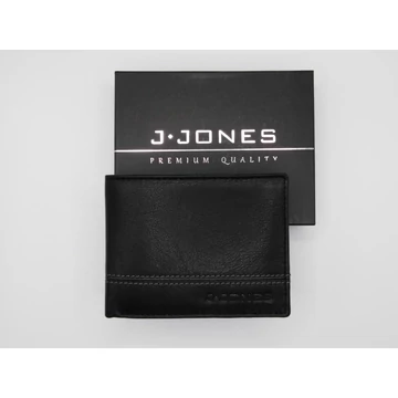 5316 J. Jones fekvő pénztárca  fekete / szürke 