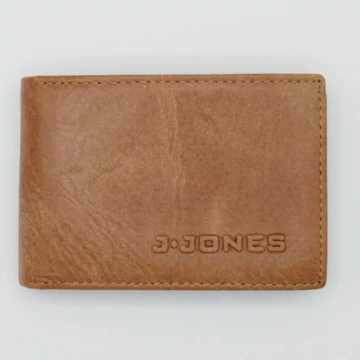 5538 J. Jones mini fekvő pénztárca cognac