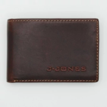 5538  J.Jones mini fekvő pénztárca barna