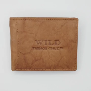 5678 Wild Things fekvő hátulzsebes pénztárca tan