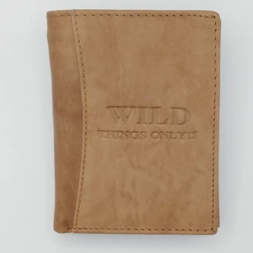 5679 Wild Things álló pénztárca hátulzsebes tan