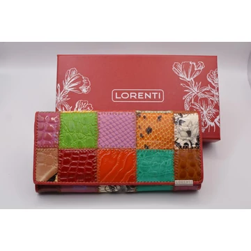 72401D Lorenti pénztárca belül keretes multicolor 